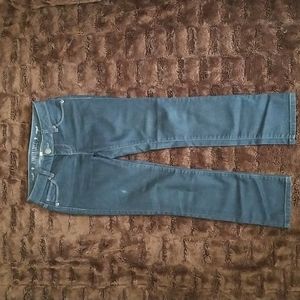 Jennifer Lopez Women's Straight Leg Dark Wash Lowrise Jeans  - Size OPS